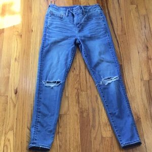 American eagle high rise jegging size 4 short